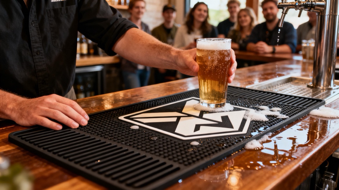 Brewery Bar Mat Function And Brand Experience
