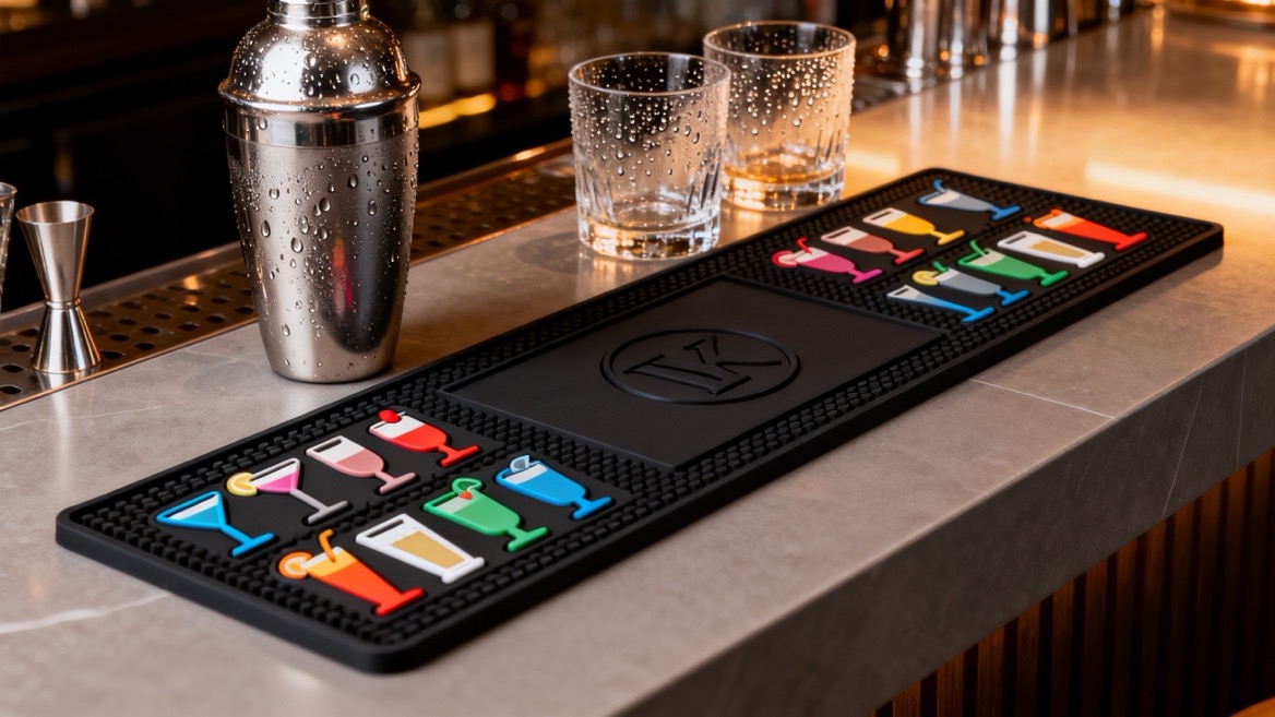 Custom PVC Bar Mat For Beverage Branding.jpg