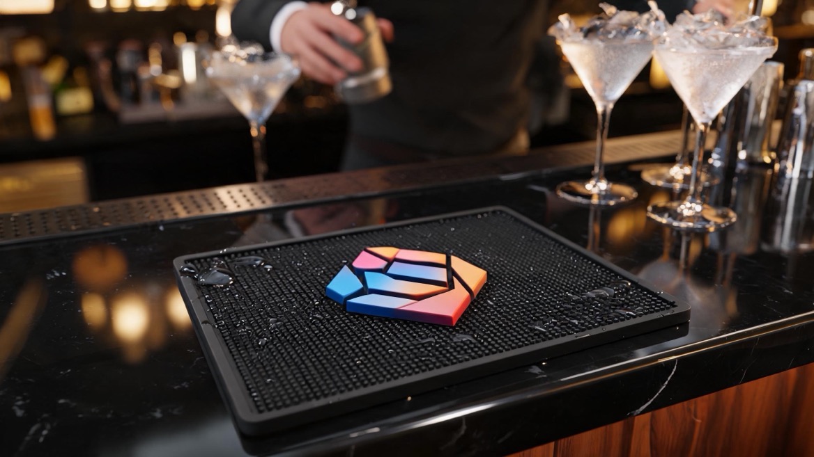 Custom PVC Bar Mat Behind A Modern Bar.jpg