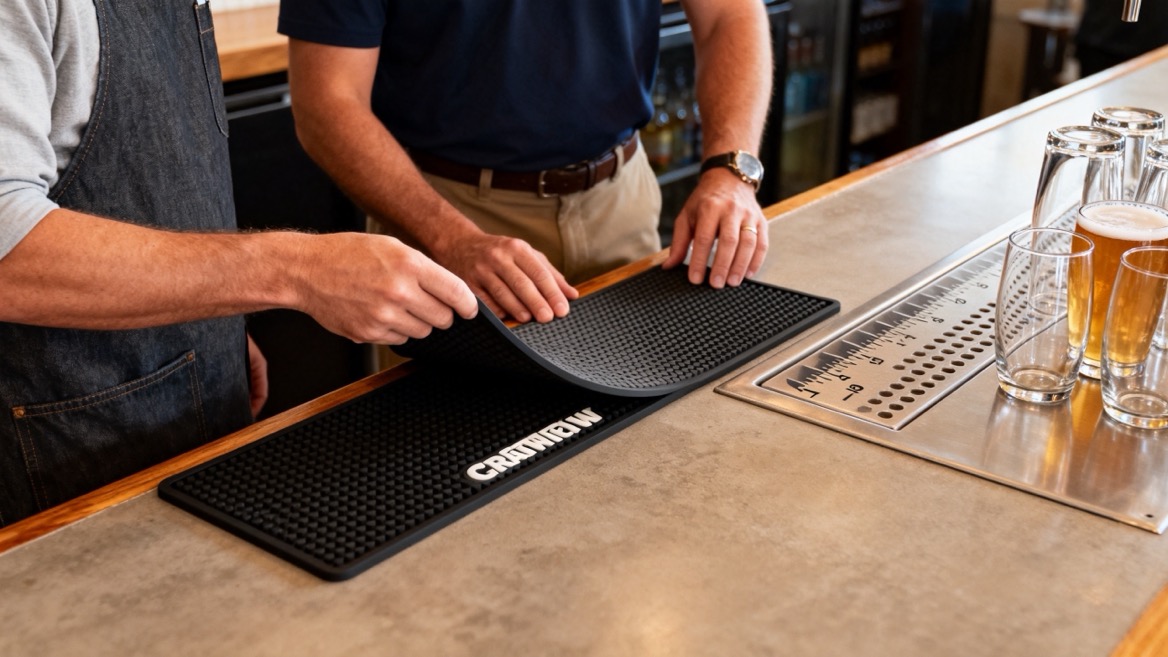 Brewery Bar Mat Sample Review