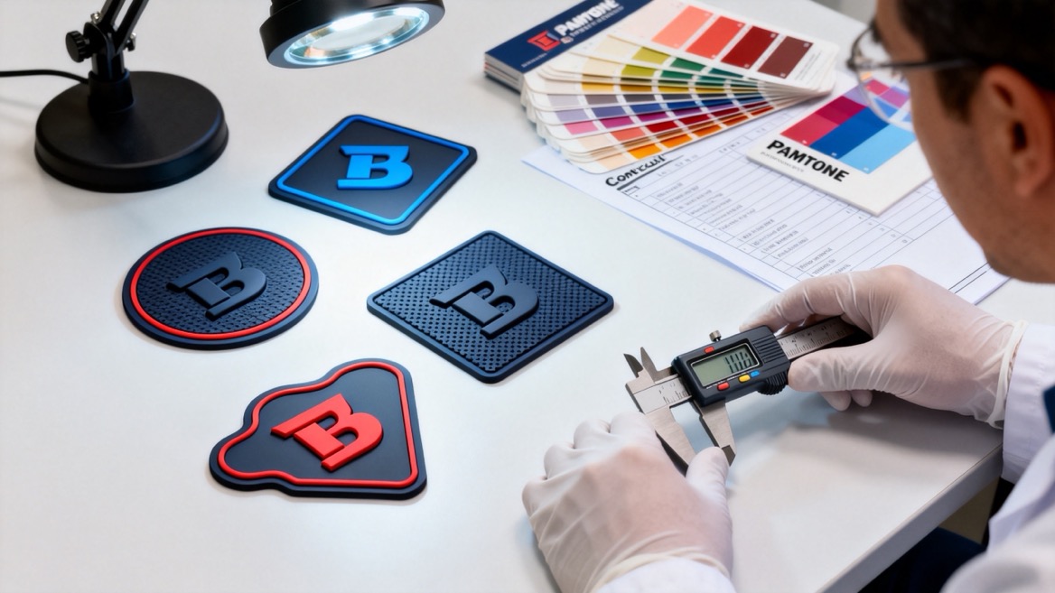 Custom PVC Coaster Design And Quality Inspection Custom PVC Coaster Design And Quality Inspection