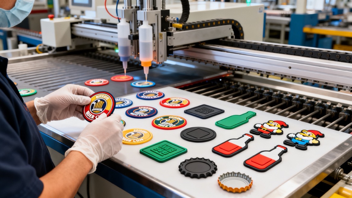 Custom PVC Coaster Manufacturing And Branding Custom PVC Coaster Manufacturing And Branding