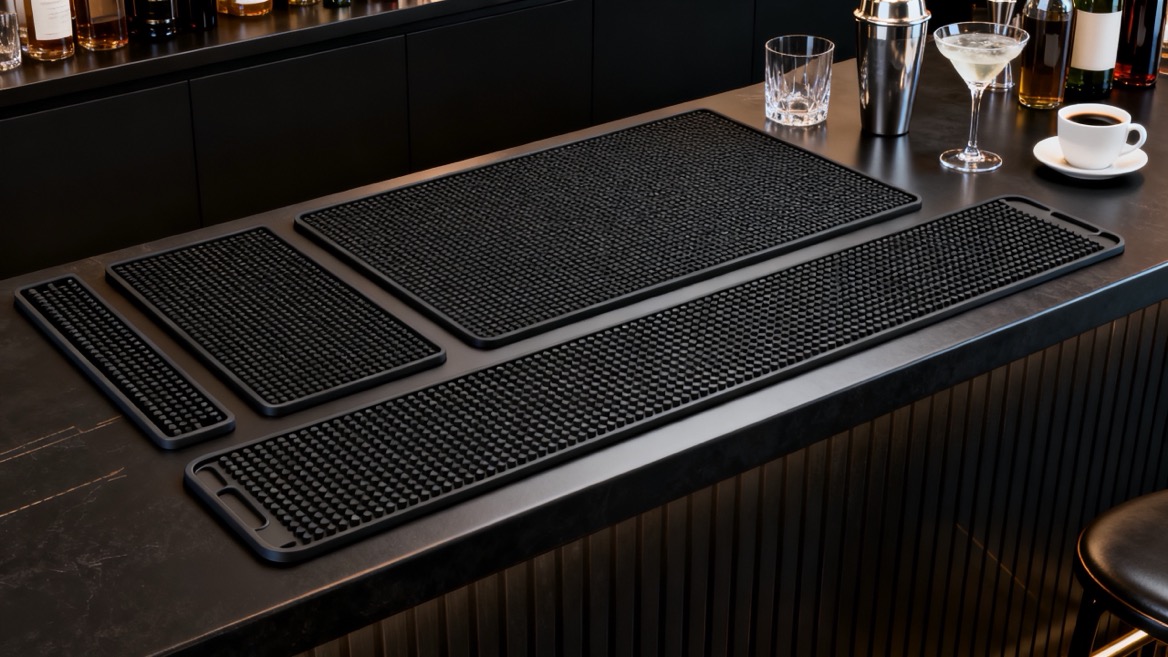 PVC Bar Mat Size Comparison PVC Bar Mat Size Comparison